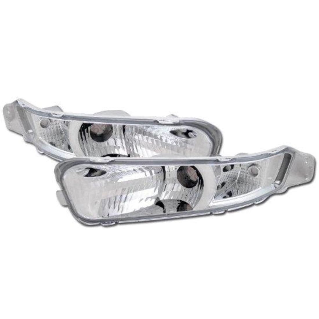 2005-2009 Mustang Clear Lens Front Turn Signal / Park Assembly (Pair)