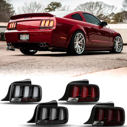 2005-2009 Mustang Tri-Bar LED Tail Lights