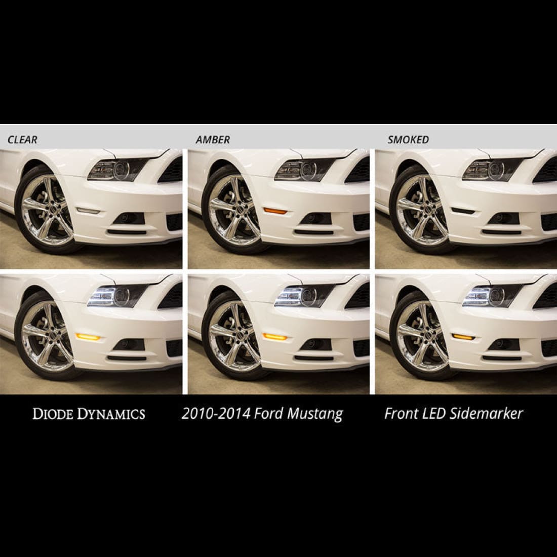 2010-2014 Mustang Diode Dynamics LED Sidemarkers