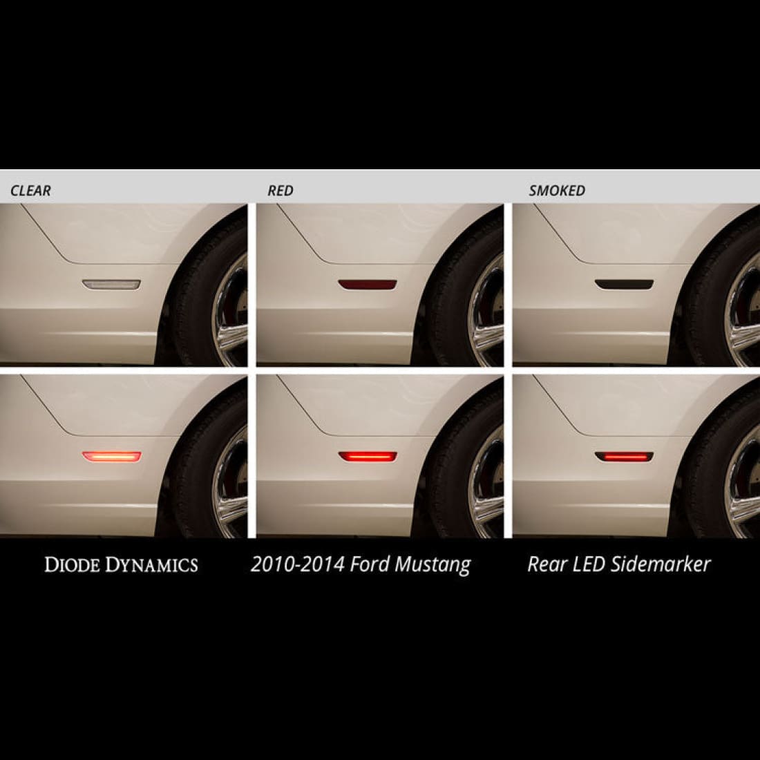 2010-2014 Mustang Diode Dynamics LED Sidemarkers