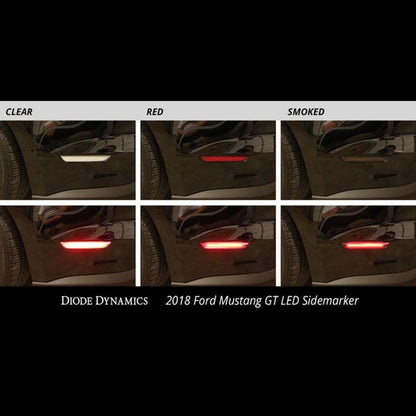 2015-2023 Mustang Diode Dynamics LED Rear Sidemarkers