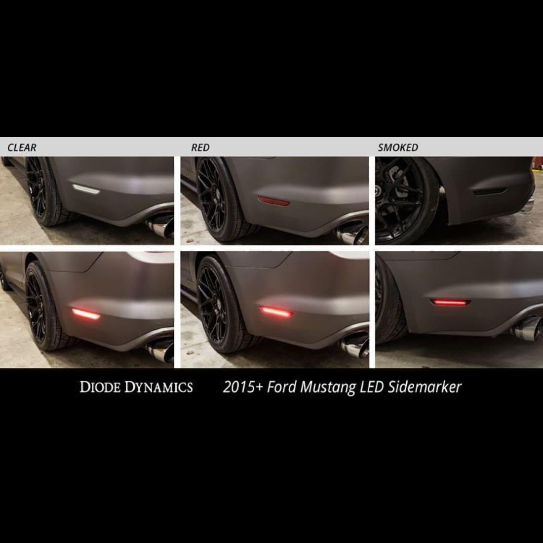 2015-2023 Mustang Diode Dynamics LED Rear Sidemarkers