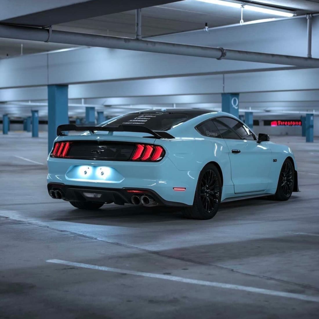 2015+ Mustang License Plate LED Upgrade