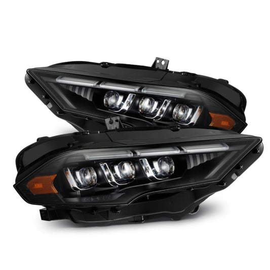 2018-2023 Mustang MK II NOVA-Series LED Projector Headlights Black