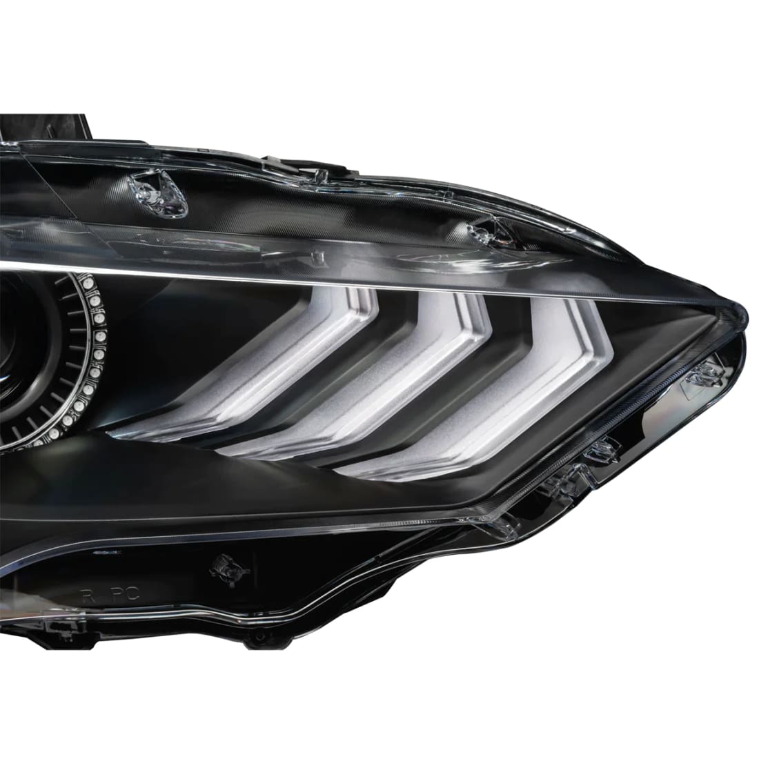 2018-2023 Mustang ORACLE Pre-Assembled Black Series ColorSHIFT Headlights