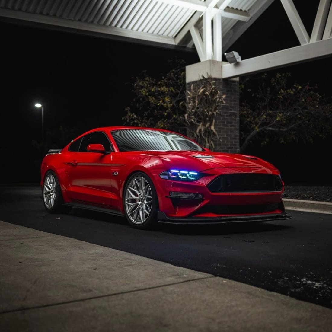 2018-2023 Mustang S650 Style Headlight Colorshift RGB