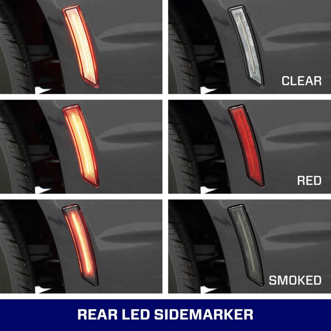 2024 + Mustang S650 LED Sidemarkers