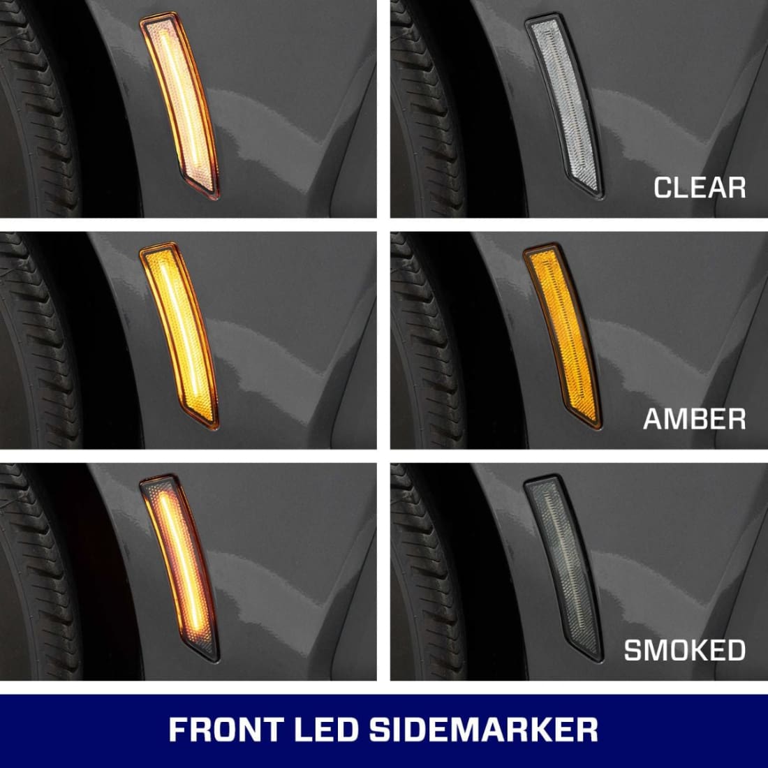 2024 + Mustang S650 LED Sidemarkers